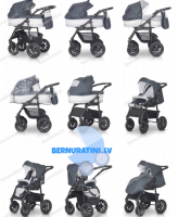 Verdi Laser Black 01 bērnu rati